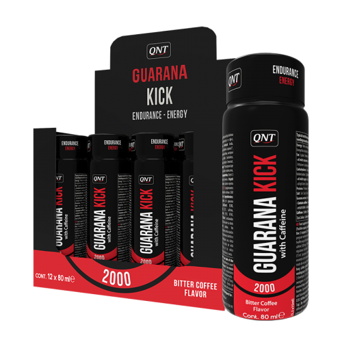 QNT Guarana Kick 2000 – Γκουαρανά σε συμπυκνωμένη μορφή 80ml X 12 TEM